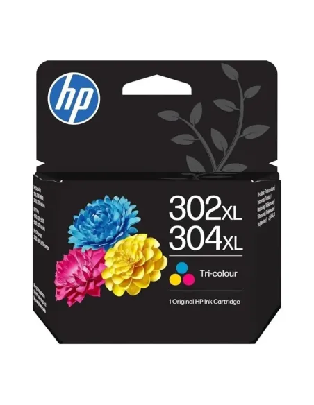 Cartucho tinta hp 302xl - 304xl tricolor