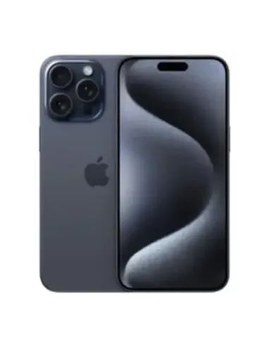 Telefono movil smartphone apple iphone 15 pro max 5g - 512gb - 6.7 pulgadas azul acondicionado
