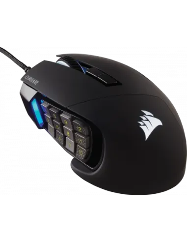 Corsair Scimitar RGB Elite ratón mano derecha USB tipo A Óptico 18000 DPI