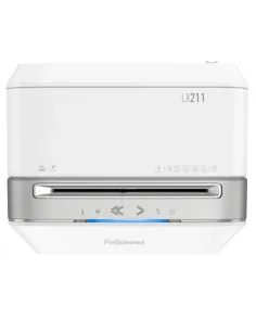 Fellowes LX Series Powershred LX21 triturador de papel Microcorte Gris, Blanco 2