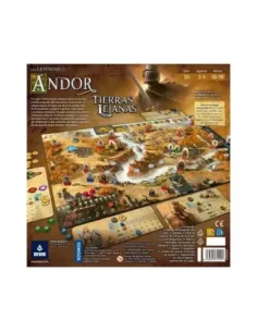 Juego de mesa las leyendas de andor: tierras lejanas