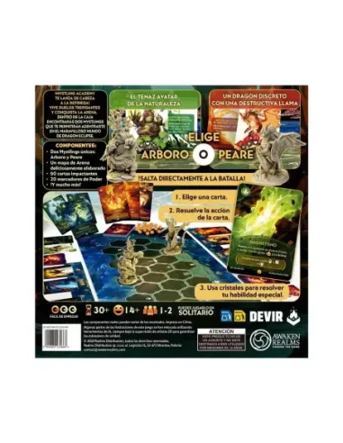 Juego de mesa dragon eclipse: mystling academy -  peare contra arboro