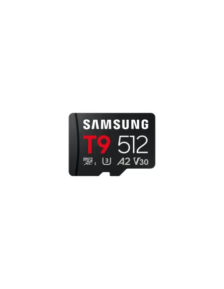 Tarjeta de Memoria Samsung P9 512GB microSD XC/ Clase 10/ 200MBs