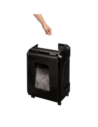 Fellowes Powershred 92Cs triturador de papel Corte en tiras Negro