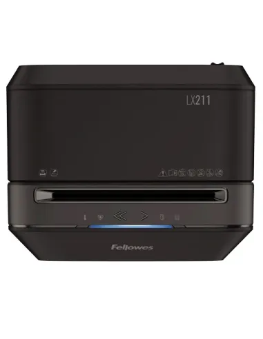 Fellowes LX Series Powershred LX211 triturador de papel Microcorte Negro
