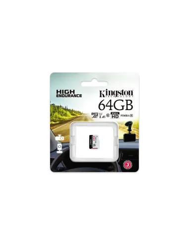Kingston Technology High Endurance 64 GB MicroSD UHS-I Clase 10