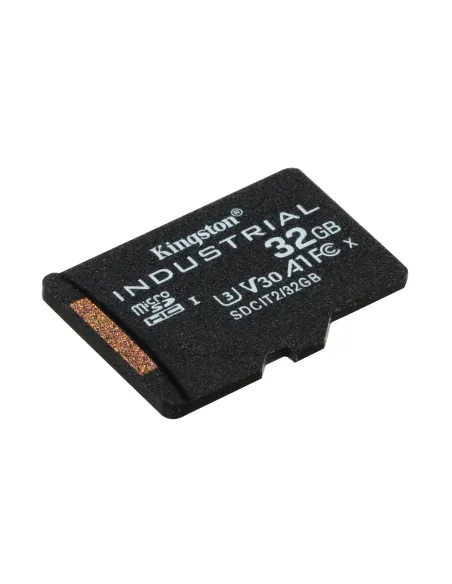 Kingston Technology Tarjeta 32GB microSDHC Industrial C10 A1 pSLC paquete individual sin adaptador