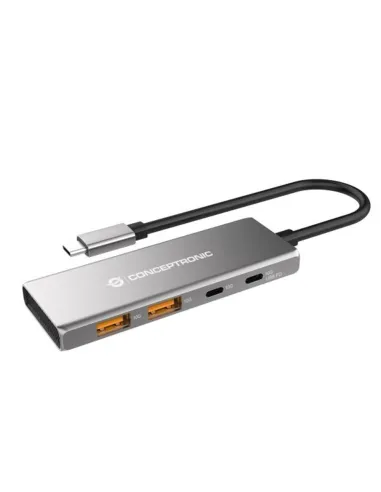 Hub usb tipo c conceptronic hubbies15g 4 puertos