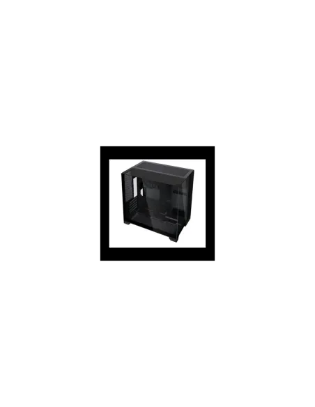 Caja ordenador gaming lian li o11 vision - m matx cristal templado negra