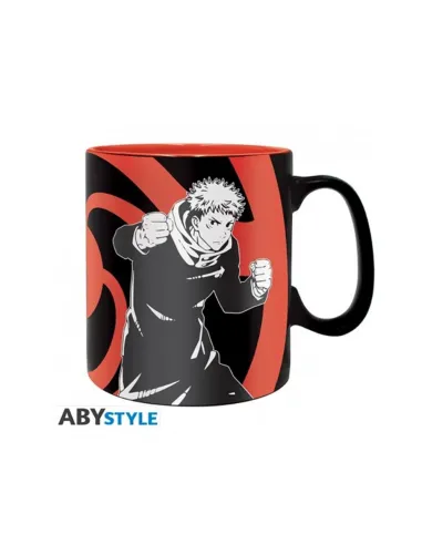 Taza abystyle jujutsu kaisen group black & white 460 ml