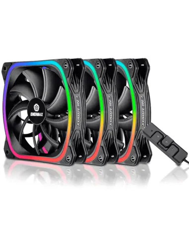 VENTILADOR 120X120 ENERMAX SQUA RGB