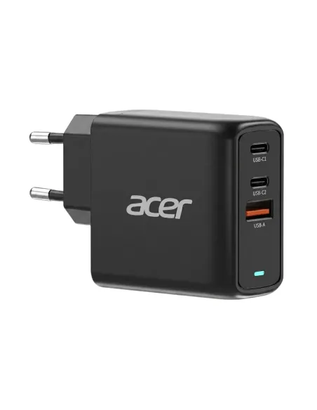 Acer ZL.ADTCC.00J cargador de dispositivo móvil Universal Negro Corriente alterna Carga rápida Interior