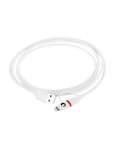 SilverHT Cable Combo MFI - MicroUSB + Lightning 1,5m - Blanco