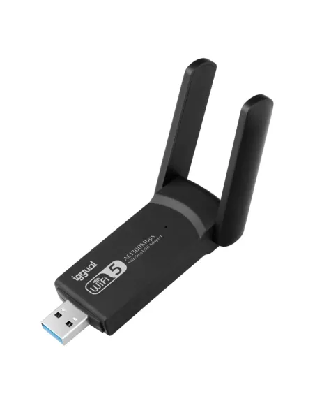 iggual Adaptador USB Wifi 1300 Mbps dual 2.4G 5G
