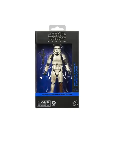 Figura hasbro star wars the black series the mandalorian & grogu imperial remnant stormtrooper