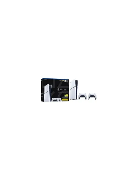 Consola Sony Playstation 5 - PS5 Slim Digital 825GB/ Incluye 2 Mandos Dual Sense/ Chassis E