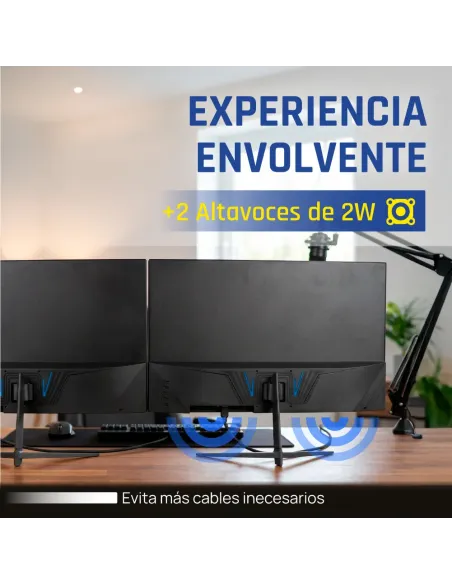 iggual Monitor 24" 1ms FHD 120Hz VGA HDMI DP MM