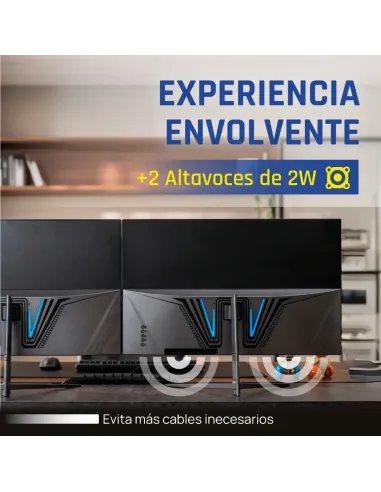 iggual Monitor 27" 1ms FHD 120Hz VGA HDMI DP MM