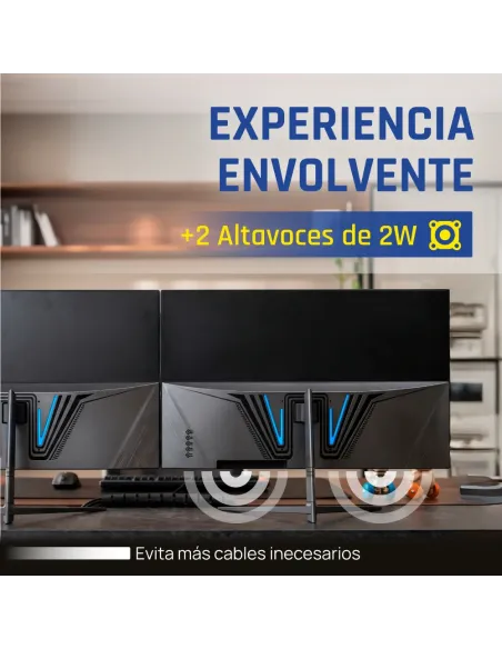 iggual Monitor 27" 1ms FHD 120Hz VGA HDMI DP MM