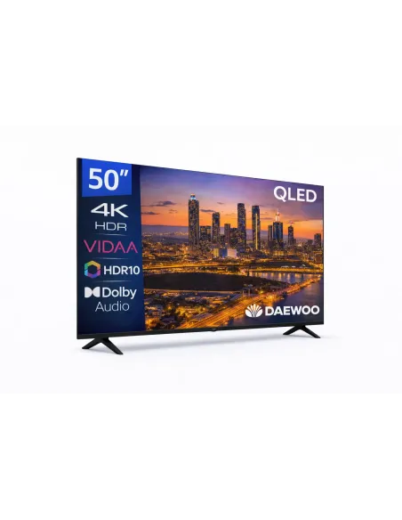 Daewoo 50VB56QV Televisor 127 cm (50") 4K Ultra HD Smart TV Wifi Negro