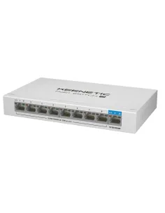 Keenetic PoE+ Switch 9 (KN-4710) Switch Gigabit de 9 puertos con 8 puertos PoE+ y asignación de energía de 120 W 2