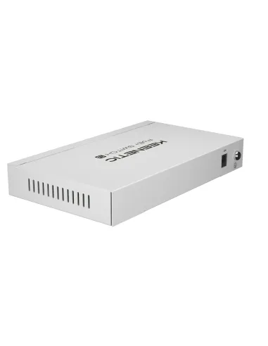 Keenetic PoE+ Switch 9 (KN-4710) Switch Gigabit de 9 puertos con 8 puertos PoE+ y asignación de energía de 120 W