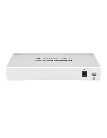 Keenetic PoE+ Switch 9 (KN-4710) Switch Gigabit de 9 puertos con 8 puertos PoE+ y asignación de energía de 120 W