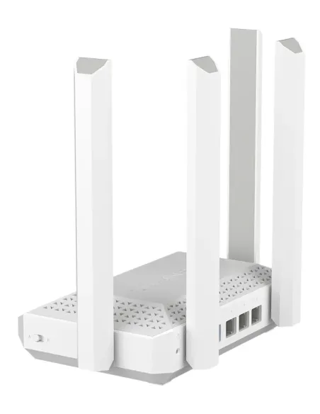 Keenetic Sprinter (KN-3711) Router Amplificador Gigabit Wi-Fi 6 Mesh AX3000 con Smart Switch Gigabit de 4 puertos