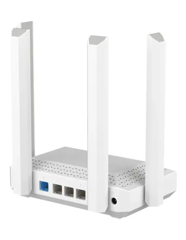 Keenetic Sprinter (KN-3711) Router Amplificador Gigabit Wi-Fi 6 Mesh AX3000 con Smart Switch Gigabit de 4 puertos