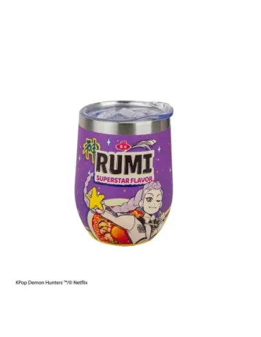 Taza de viaje isotermica cinereplicas kpop demon hunters rumi superstar flavor