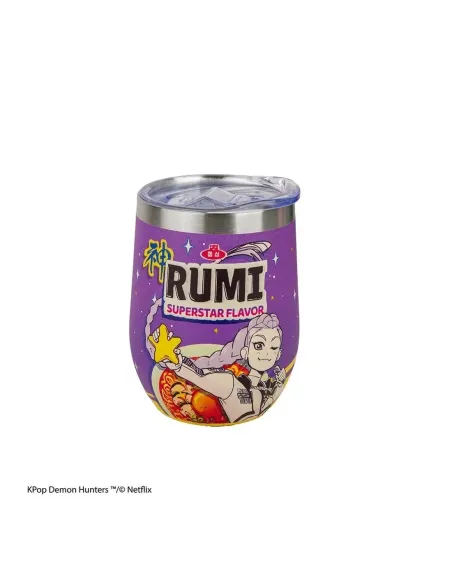 Taza de viaje isotermica cinereplicas kpop demon hunters rumi superstar flavor