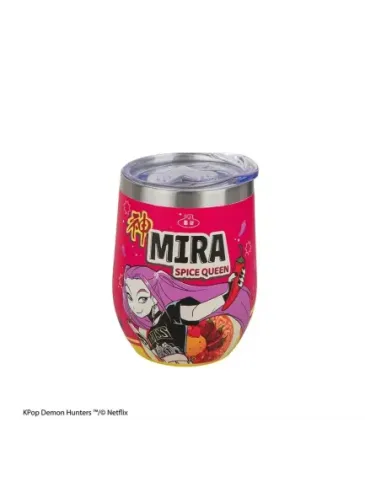 Taza de viaje isotermica cinereplicas kpop demon hunters mira spice queen