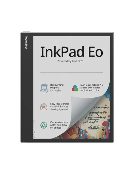 E - note pocketbook inkpad eo ereader 10.3 pulgadas 64gb gris niebla - mist grey