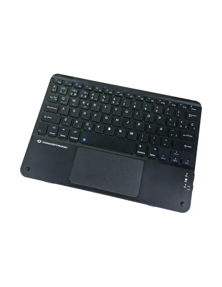 Conceptronic TOBIN01BES teclado Universal Bluetooth QWERTY Español Negro
