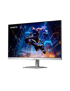 GIGABYTE M27UP ICE Monitor de juego 27” 4K UHD - Modo dual (4K 160Hz o FHD 320Hz), 3840 x 2160, 1ms, 350 cd m², FreeSync 2