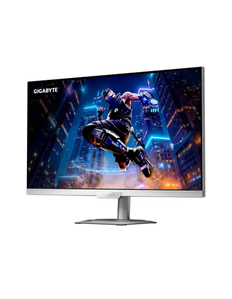 GIGABYTE M27UP ICE Monitor de juego 27” 4K UHD - Modo dual (4K 160Hz o FHD 320Hz), 3840 x 2160, 1ms, 350 cd m², FreeSync
