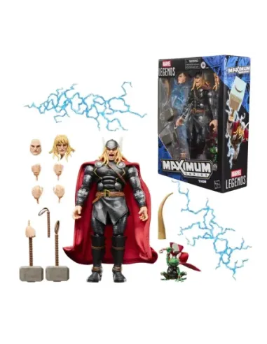 Figura hasbro marvel legends maximum series thor