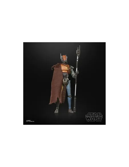 Figura hasbro star wars the black series the mandalorian and grogu mercenary guard droid