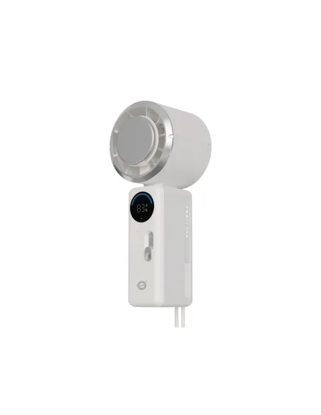 Conceptronic AERIVA03C ventilador y nebulizador personal de mano Crema de color Ventilador de mano