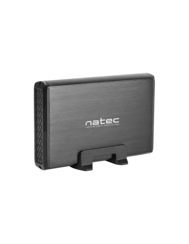 Caja externa natec rhino disco duro 35pulgadas usb 3.0 sata negra