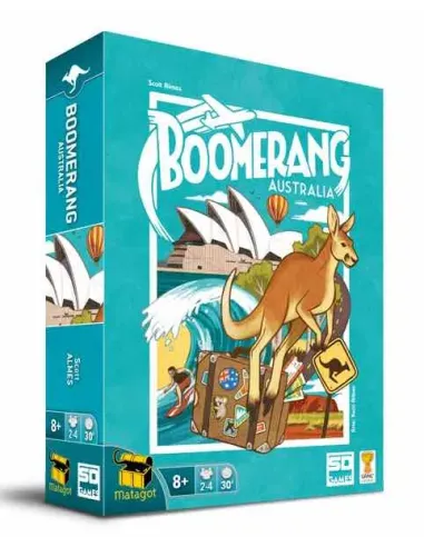 Juego de mesa boomerang australia pegi 8