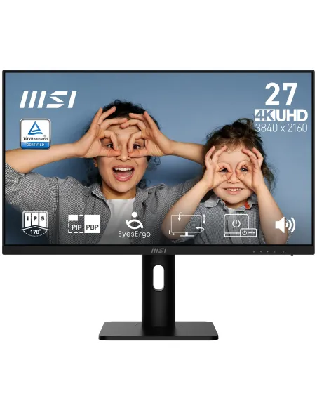 MSI PRO MP273UP E6 pantalla para PC 68,6 cm (27") 3840 x 2160 Pixeles 4K Ultra HD Negro