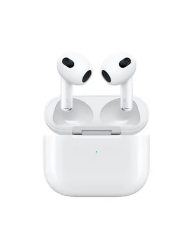 Auriculares apple airpods 3ª generac.2021 e.carga microfono -  bt 5.0 -  chip h1 -  resist.agua -  carga inalambrica