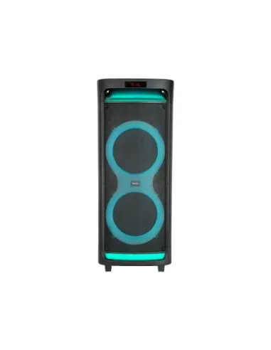 Altavoz phoenix bigboss xl 300w rms 2 microfonos inalambricos batería 9000mah bluetooth radio ecualizador rgb