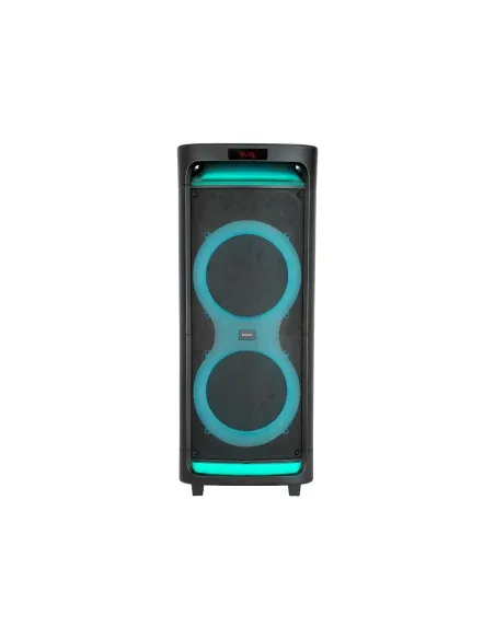 Altavoz phoenix bigboss xl 300w rms 2 microfonos inalambricos batería 9000mah bluetooth radio ecualizador rgb