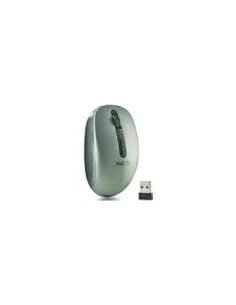 Ratón Ergonómico Inalámbrico NGS Fog Dual FOGDUALGREEN Silencioso/ Hasta 1600 DPI/ Verde