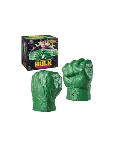 Replica hasbro marvel legends the incredible hulk puños electronicos 30.5cm