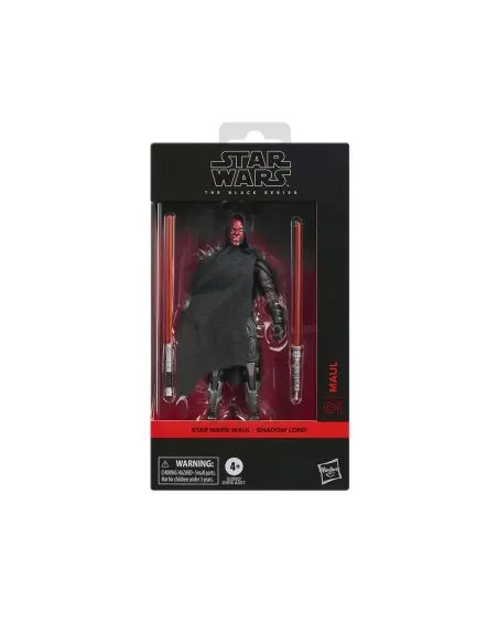 Figura hasbro star wars the black series maul -  shadow lord maul