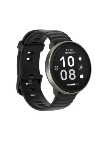 Smartwatch hammer ventus black + correa blanca