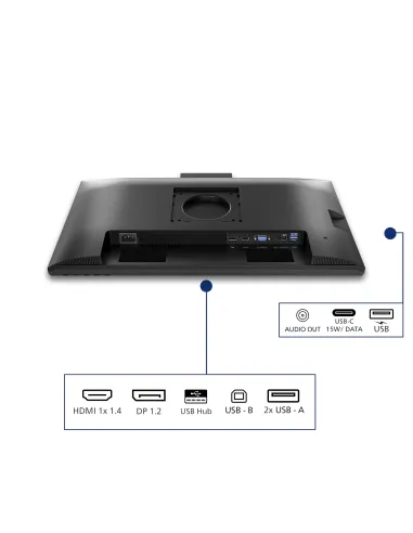Philips 3000 series 24B2N3200JH 00 pantalla para PC 60,5 cm (23.8") 1920 x 1080 Pixeles Full HD LCD Negro
